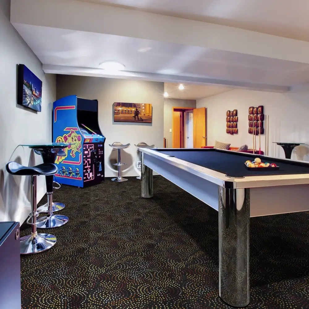 Joy Carpets Game Room